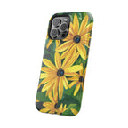 Floral Black-Eyed Susan Magnetic Impact Phone Case