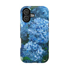 Blue Hydrangea Magnetic Impact-Resistant Phone Case