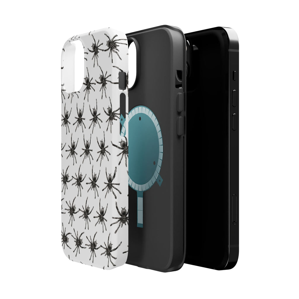 Spider Pattern Magnetic Impact-Resistant Phone Case