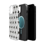 Spider Pattern Magnetic Impact-Resistant Phone Case