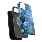 Blue Hydrangea Magnetic Impact-Resistant Phone Case