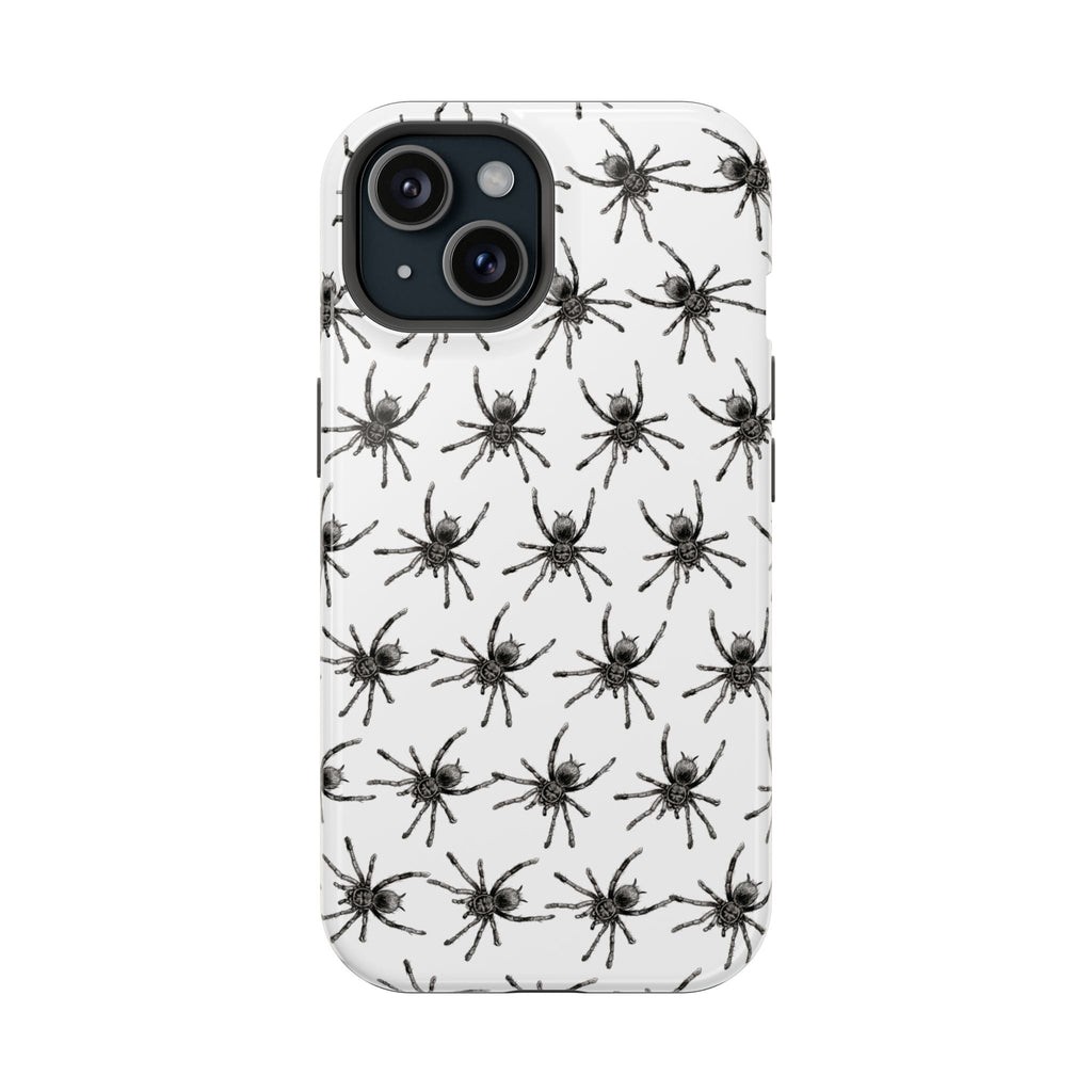 Spider Pattern Magnetic Impact-Resistant Phone Case