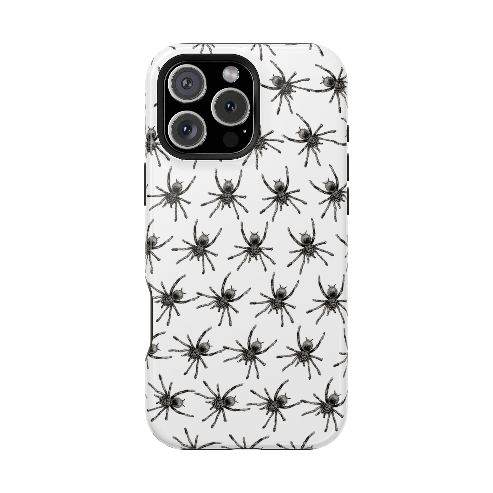 Spider Pattern Magnetic Impact-Resistant Phone Case