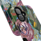 Floral Brushstroke Magnetic Impact-Resistant Phone Case