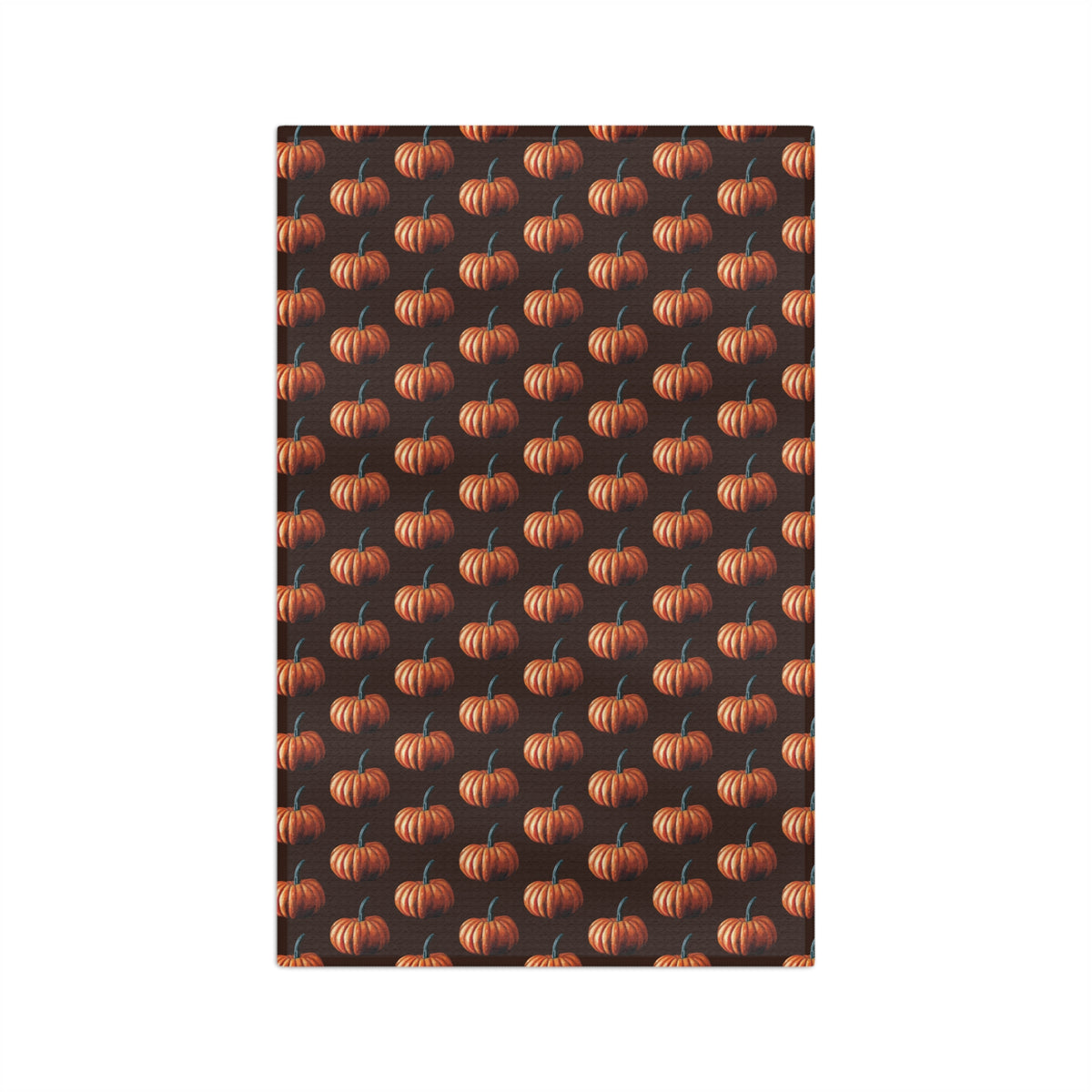 Absorbent Autumn Pumpkin Pattern Microfiber Tea Towel