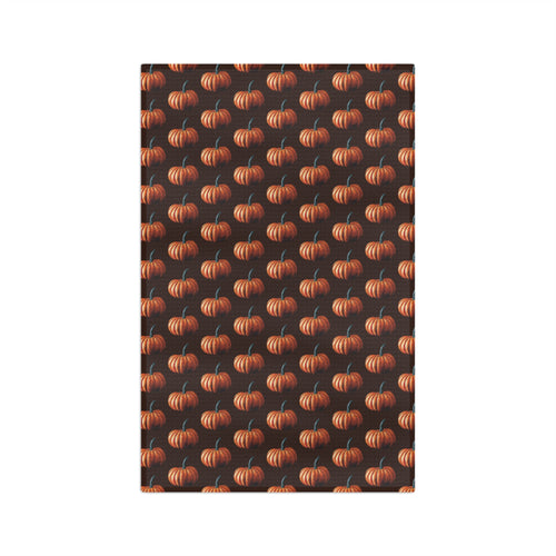 Absorbent Autumn Pumpkin Pattern Microfiber Tea Towel