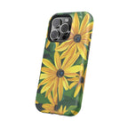 Floral Black-Eyed Susan Magnetic Impact Phone Case