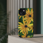 Floral Black-Eyed Susan Magnetic Impact Phone Case