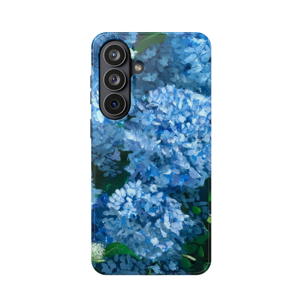 Blue Hydrangea Magnetic Impact-Resistant Phone Case