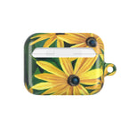 Black-Eyed Susan AirPod Case — Yellow Black-Eyed Susan Protective Charging Case