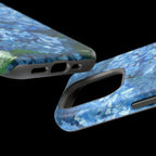 Blue Hydrangea Magnetic Impact-Resistant Phone Case