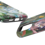 Floral Brushstroke Magnetic Impact-Resistant Phone Case