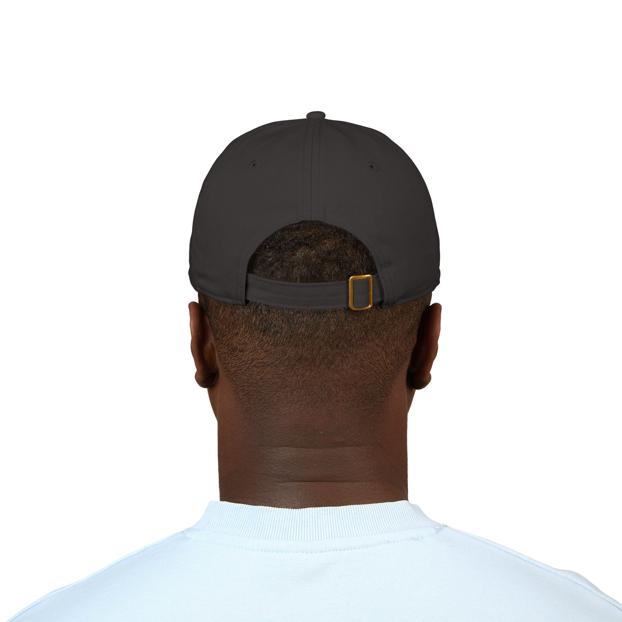 Embroidered Cherry Baseball Cap — Organic Cotton Dad Hat