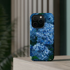 Blue Hydrangea Magnetic Impact-Resistant Phone Case