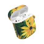 Black-Eyed Susan AirPod Case — Yellow Black-Eyed Susan Protective Charging Case