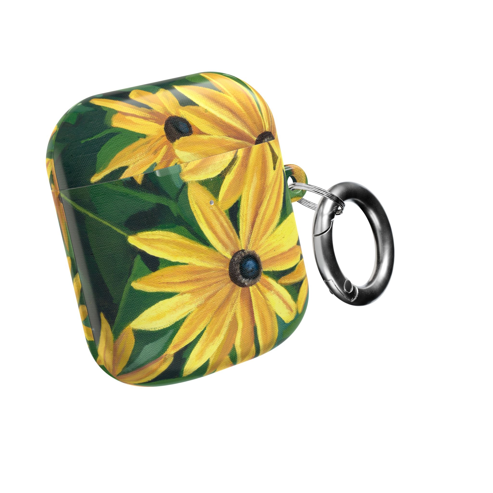 Black-Eyed Susan AirPod Case — Yellow Black-Eyed Susan Protective Charging Case