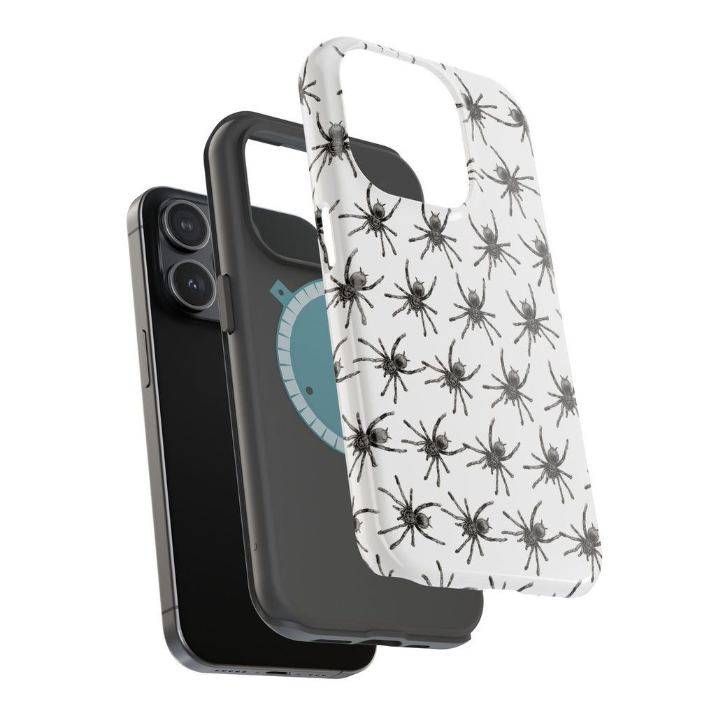 Spider Pattern Magnetic Impact-Resistant Phone Case