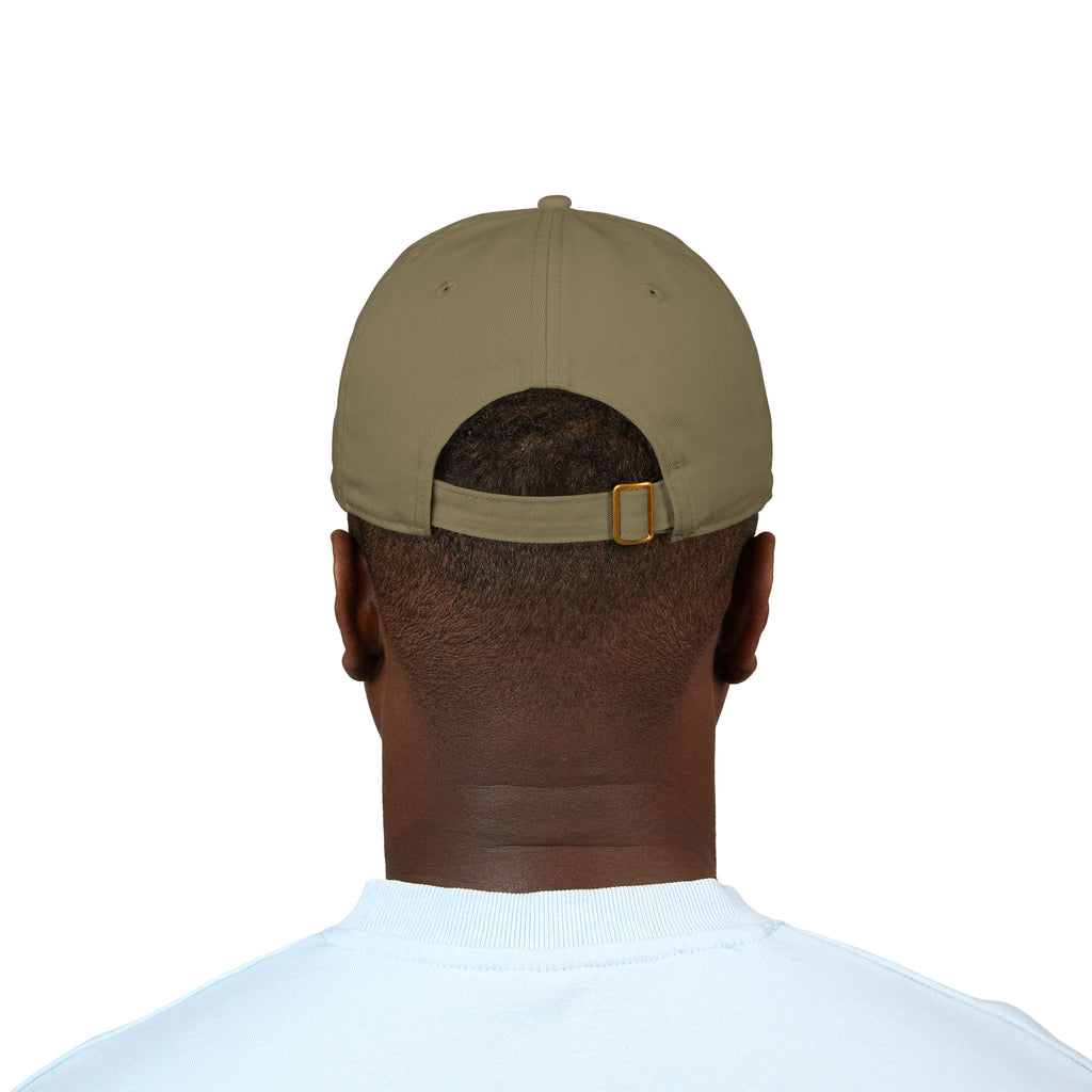 Embroidered Spider Organic Baseball Cap – Minimal Gothic Dad Hat