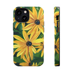 Floral Black-Eyed Susan Magnetic Impact Phone Case