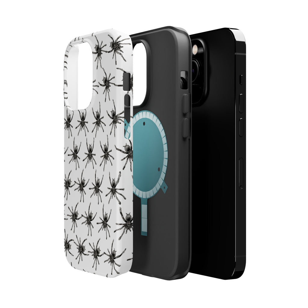 Spider Pattern Magnetic Impact-Resistant Phone Case