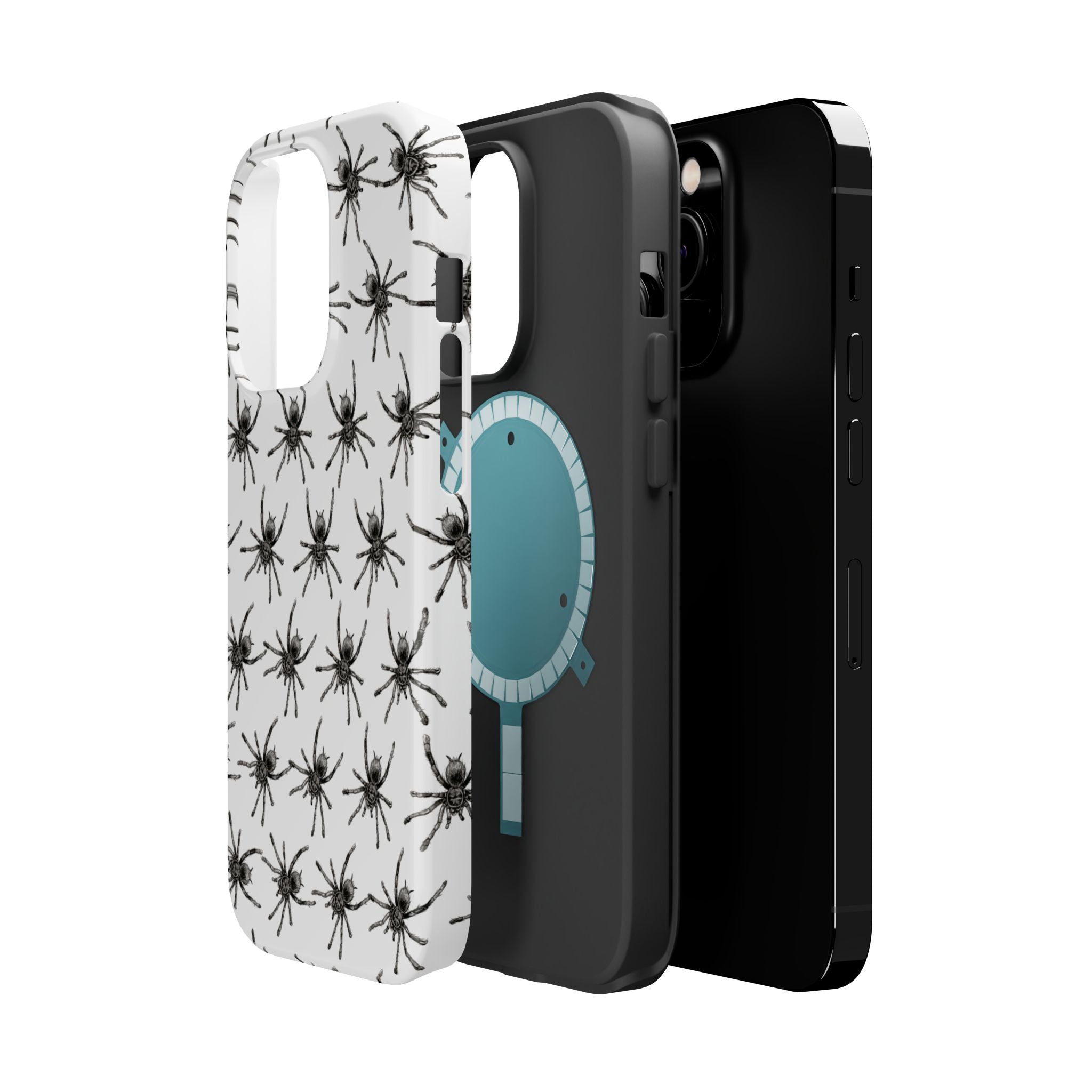 Spider Pattern Magnetic Impact-Resistant Phone Case