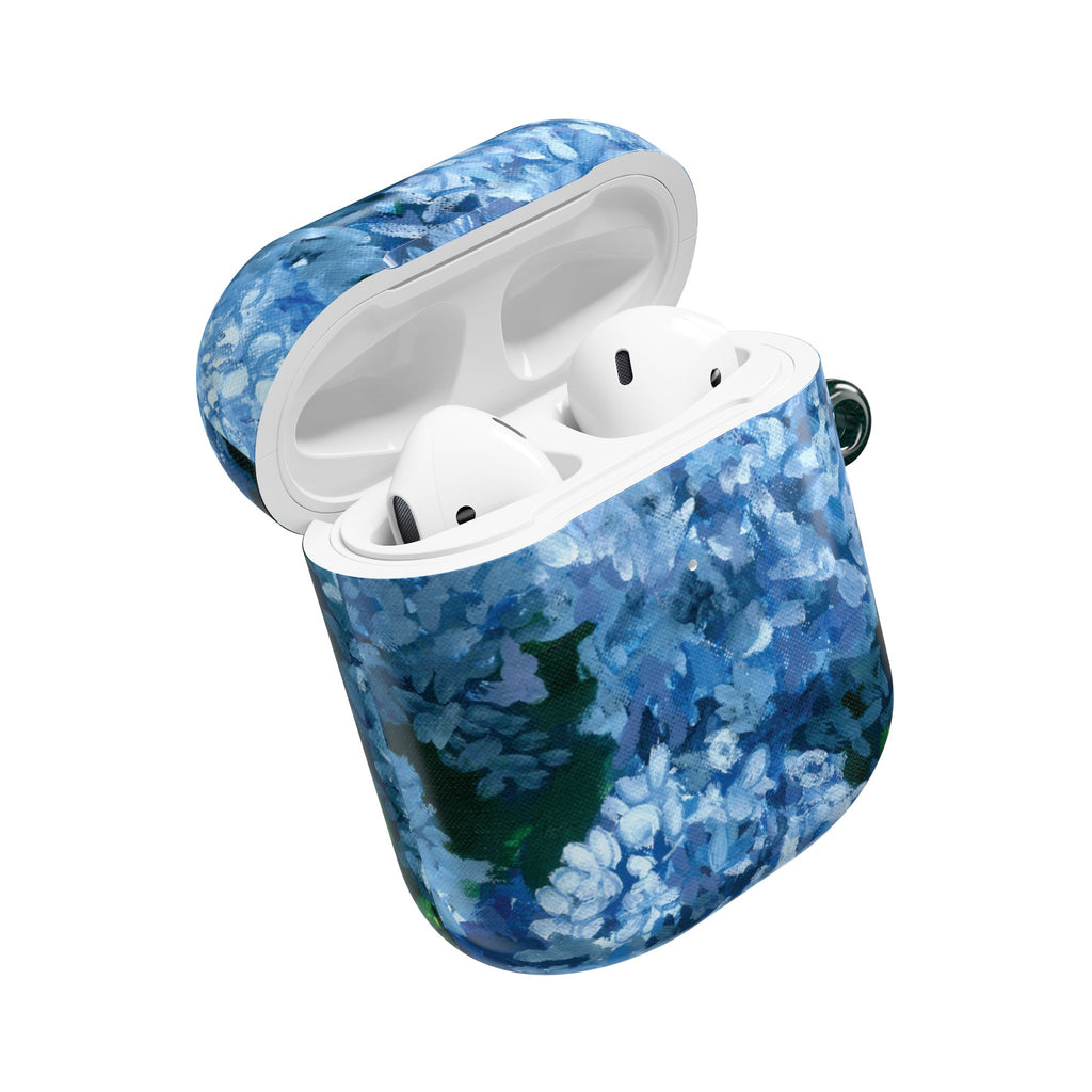 Hand Made Design Blue Floral AirPod Cases