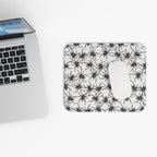 Black Spider Pattern Mouse Pad