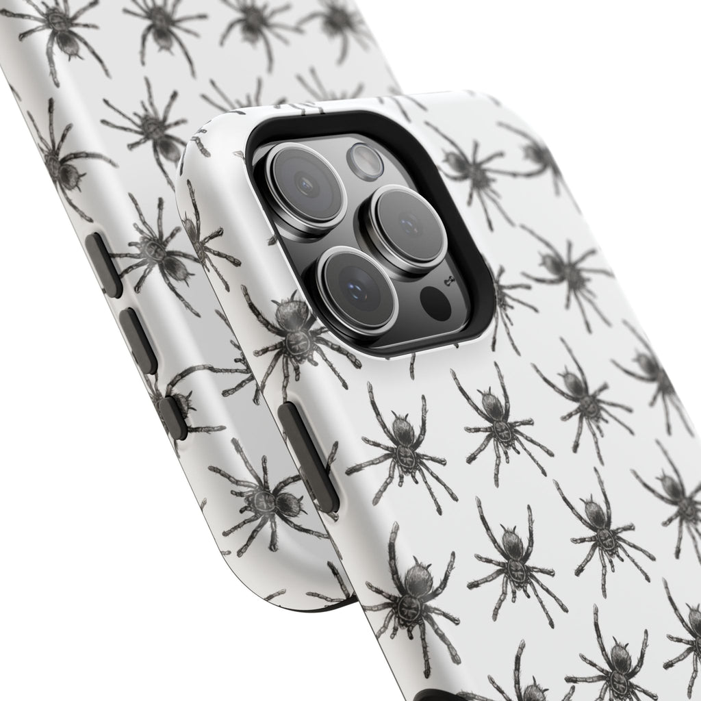 Spider Pattern Magnetic Impact-Resistant Phone Case