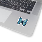 Blue Butterfly Sticker