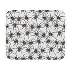Black Spider Pattern Mouse Pad