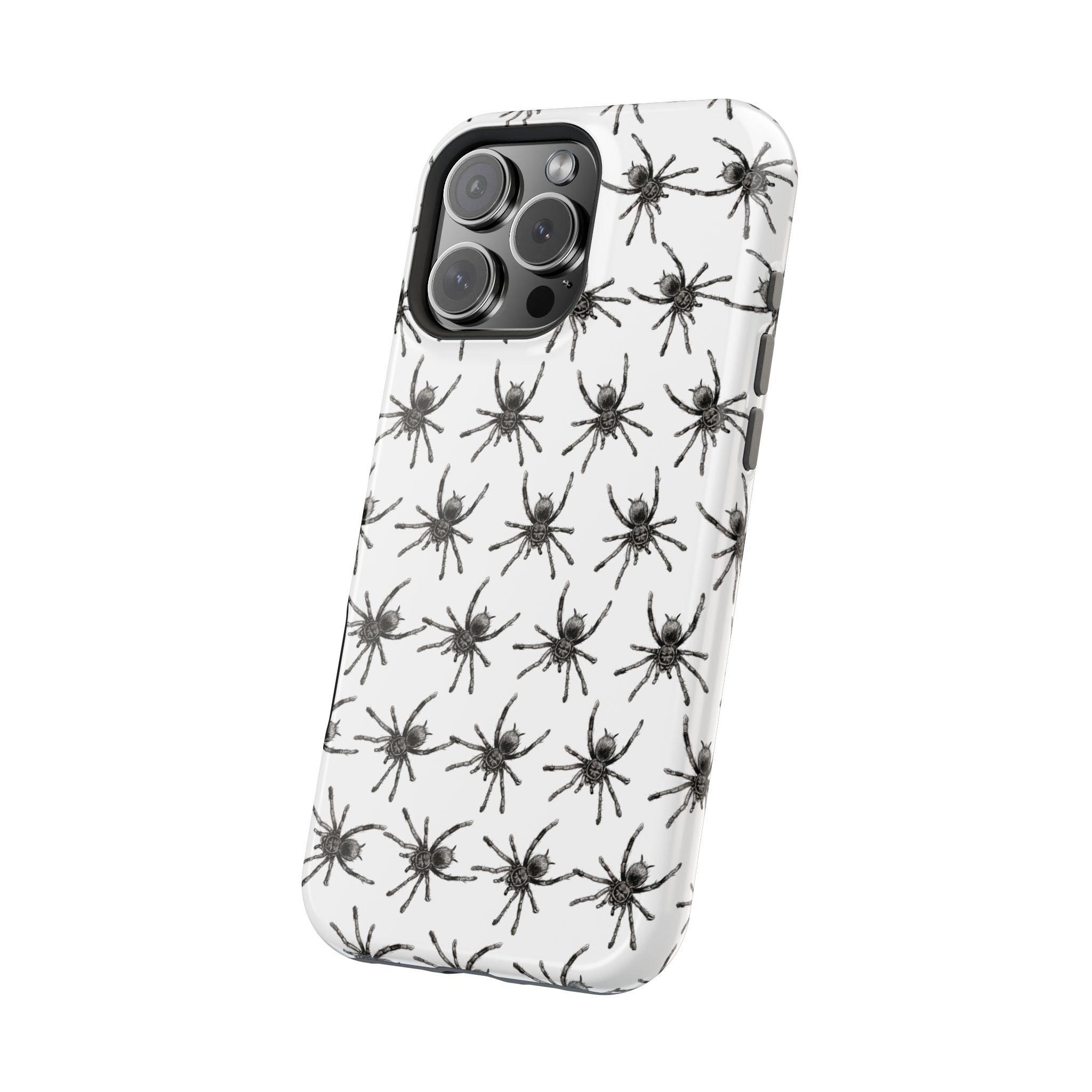 Spider Pattern Magnetic Impact-Resistant Phone Case