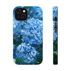 Blue Hydrangea Magnetic Impact-Resistant Phone Case