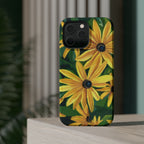 Floral Black-Eyed Susan Magnetic Impact Phone Case