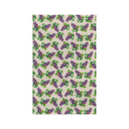 Microfiber Grape Pattern Tea Towel — Vintage Vineyard Kitchen Towels