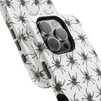 Spider Pattern Magnetic Impact-Resistant Phone Case