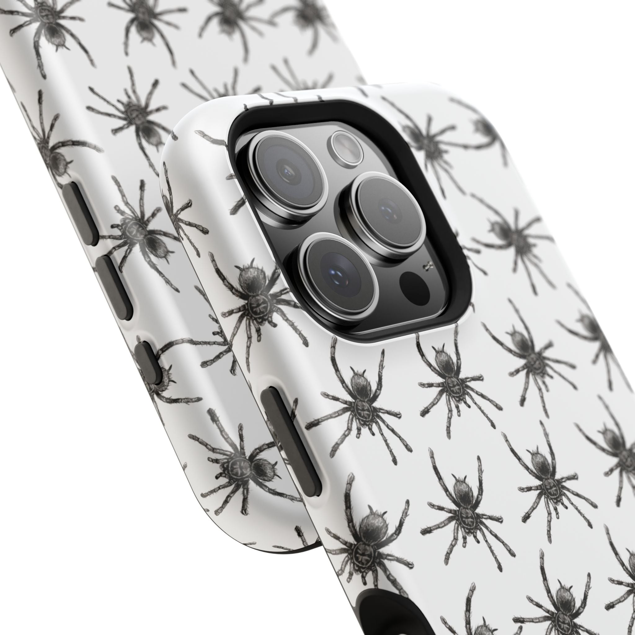 Spider Pattern Magnetic Impact-Resistant Phone Case