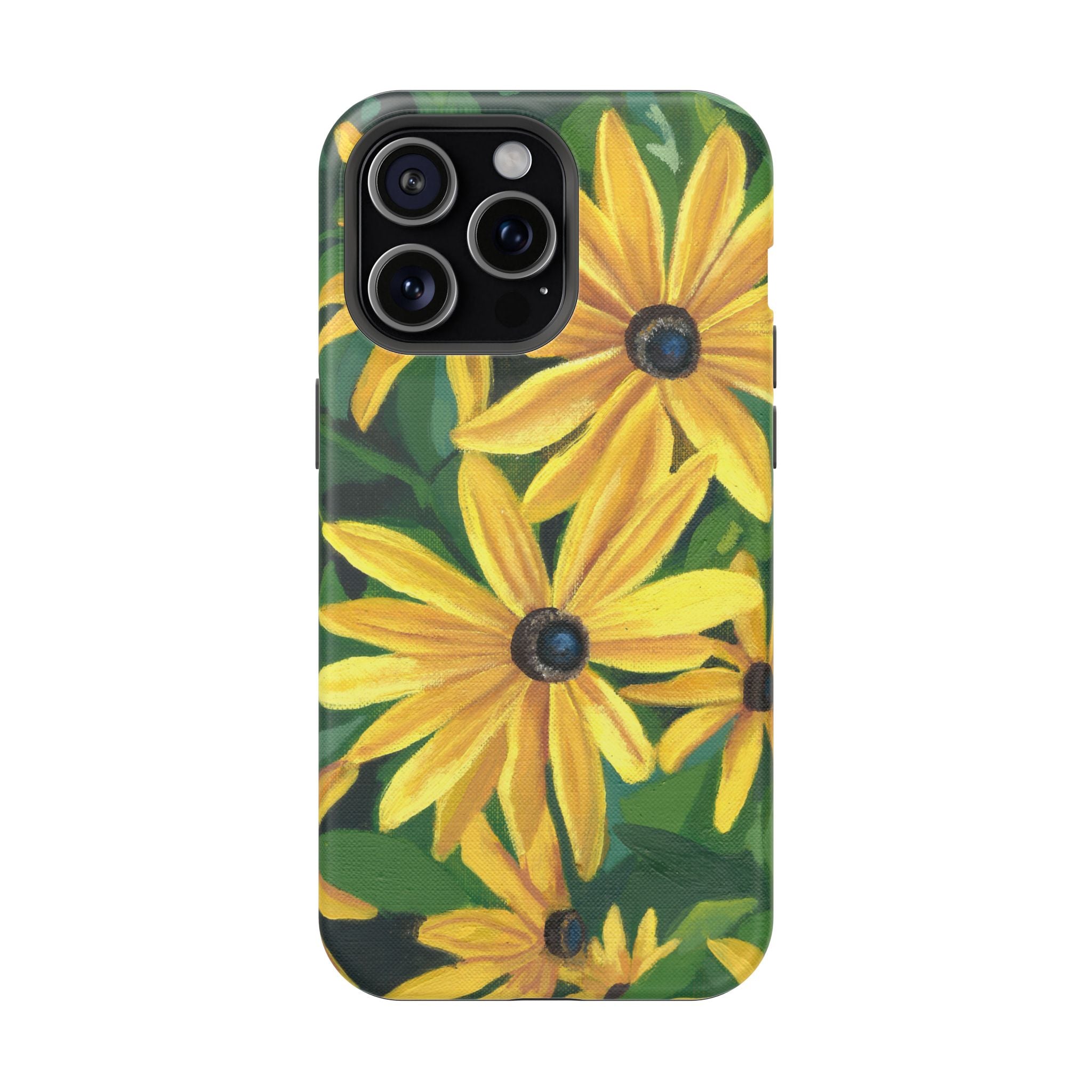 Floral Black-Eyed Susan Magnetic Impact Phone Case