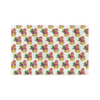 Absorbent Fruit Pattern Microfiber Tea Towel — Grapefruit, Banana & Grape Kitchen Towel
