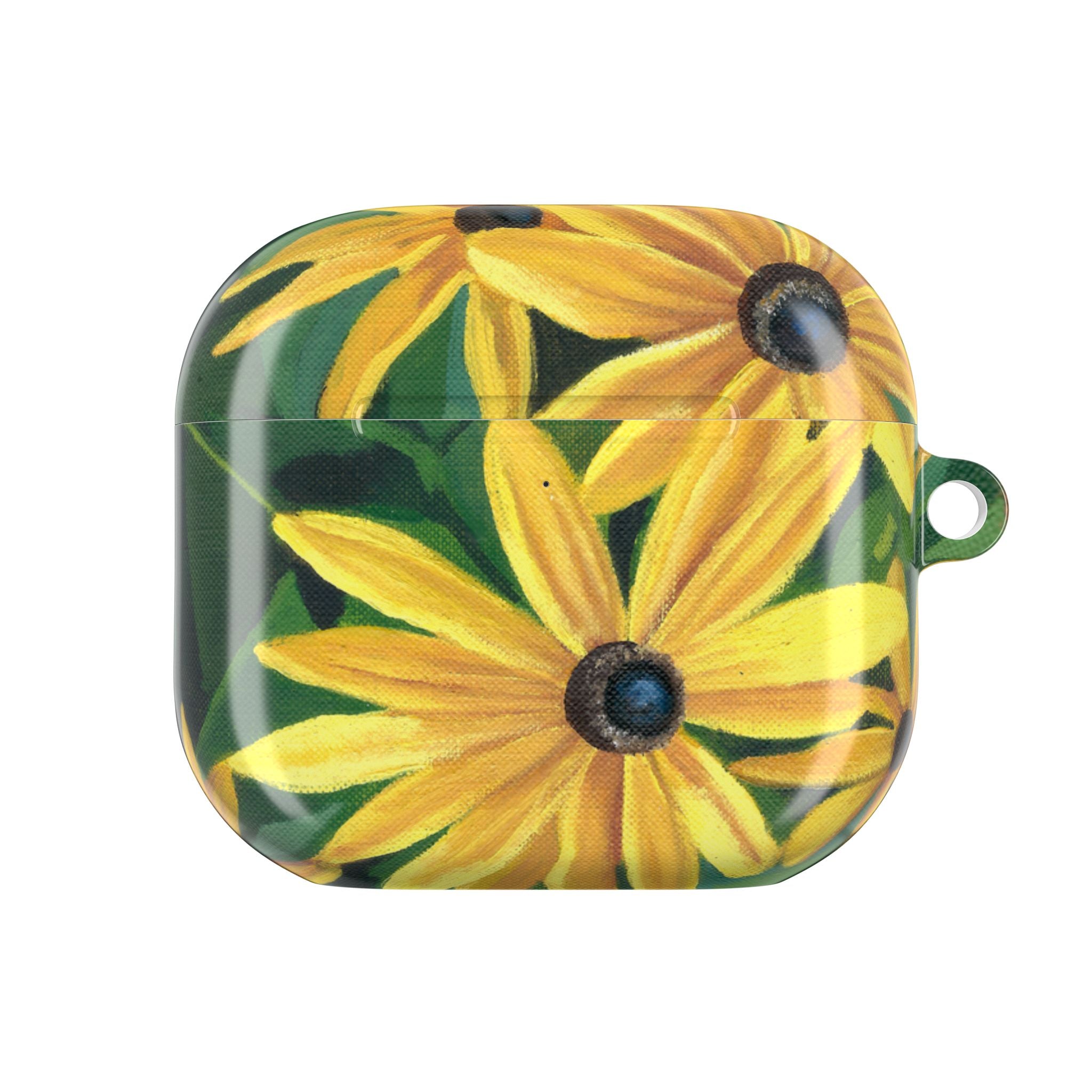 Black-Eyed Susan AirPod Case — Yellow Black-Eyed Susan Protective Charging Case