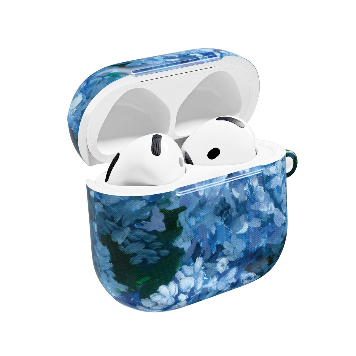 Hand Made Design Blue Floral AirPod Cases