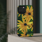 Floral Black-Eyed Susan Magnetic Impact Phone Case