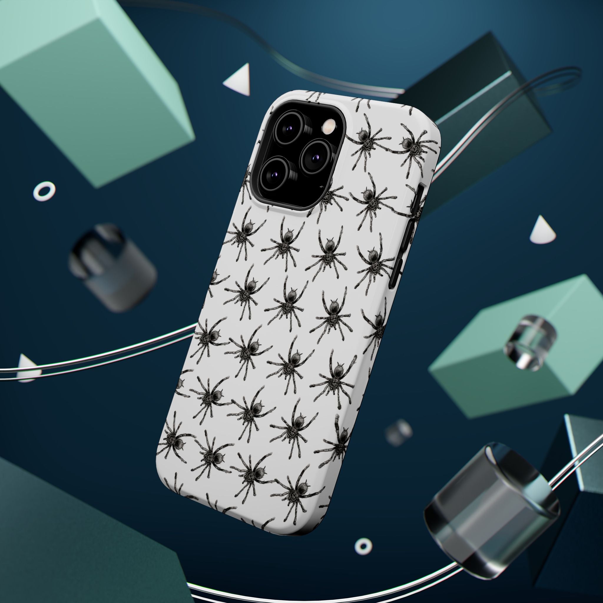 Spider Pattern Magnetic Impact-Resistant Phone Case