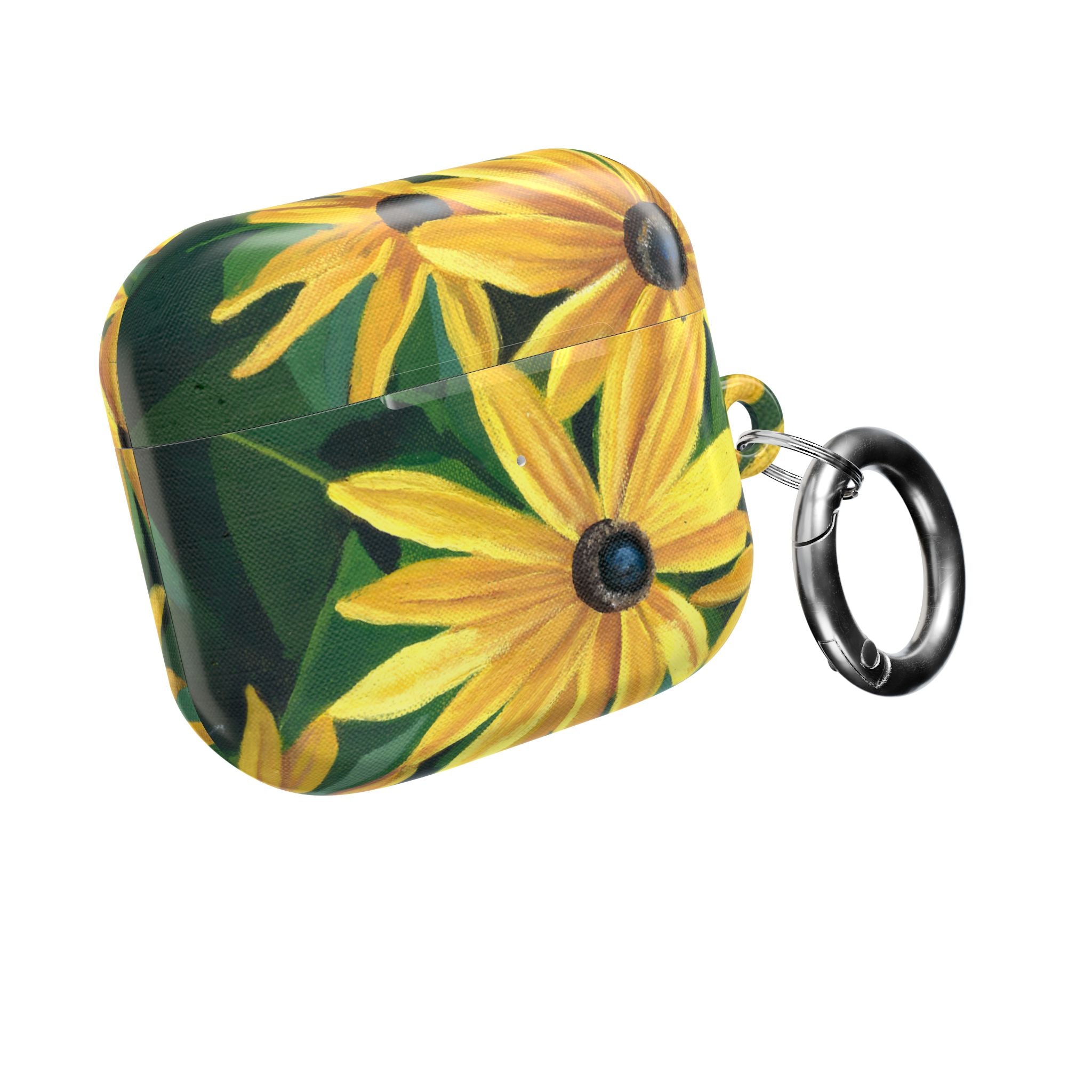 Black-Eyed Susan AirPod Case — Yellow Black-Eyed Susan Protective Charging Case
