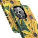 Floral Black-Eyed Susan Magnetic Impact Phone Case