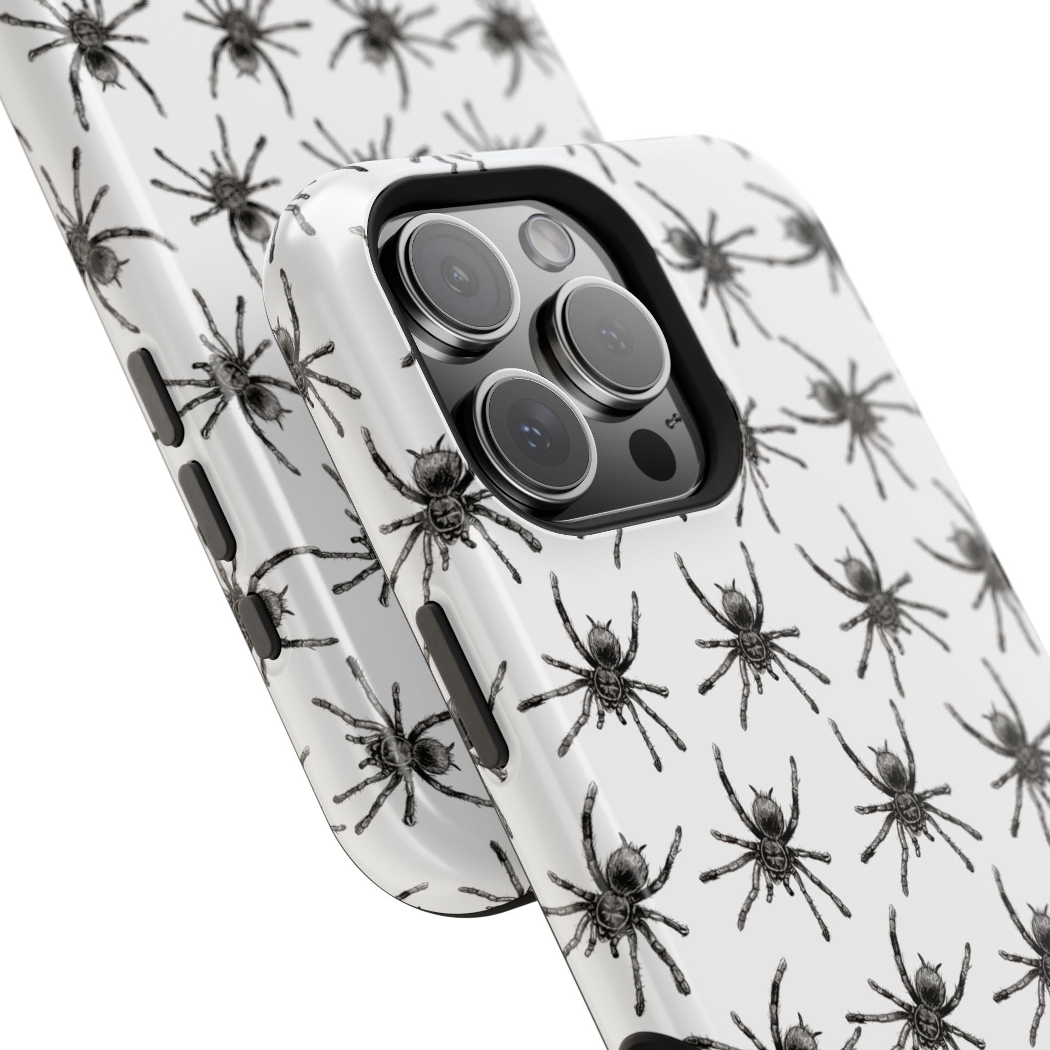 Spider Pattern Magnetic Impact-Resistant Phone Case