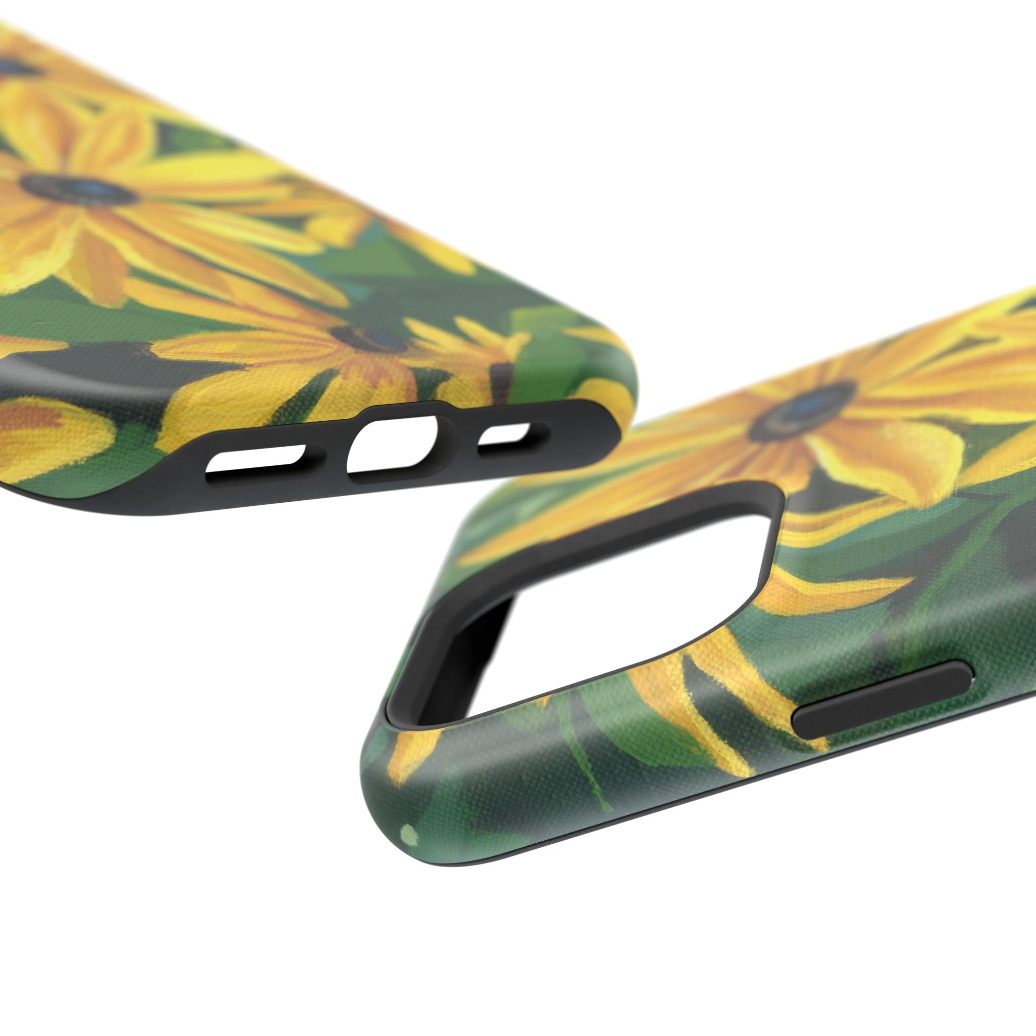 Floral Black-Eyed Susan Magnetic Impact Phone Case