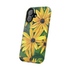 Floral Black-Eyed Susan Magnetic Impact Phone Case