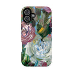 Floral Brushstroke Magnetic Impact-Resistant Phone Case