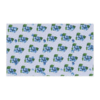 Cotton Twill Blueberry Pattern Tea Towel — Decorative Cotton Kitchen Towel