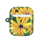 Black-Eyed Susan AirPod Case — Yellow Black-Eyed Susan Protective Charging Case